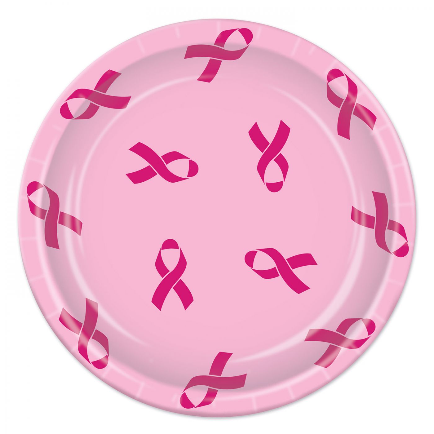 Pink Ribbon Plates image