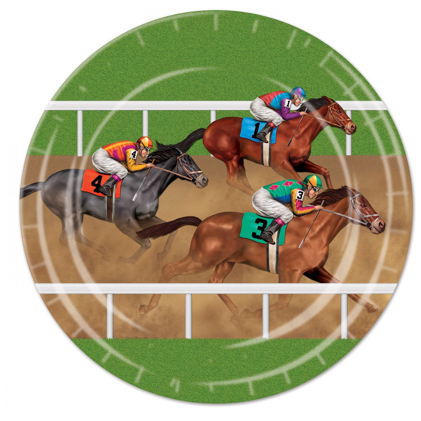 Horse Racing Plates (12) image