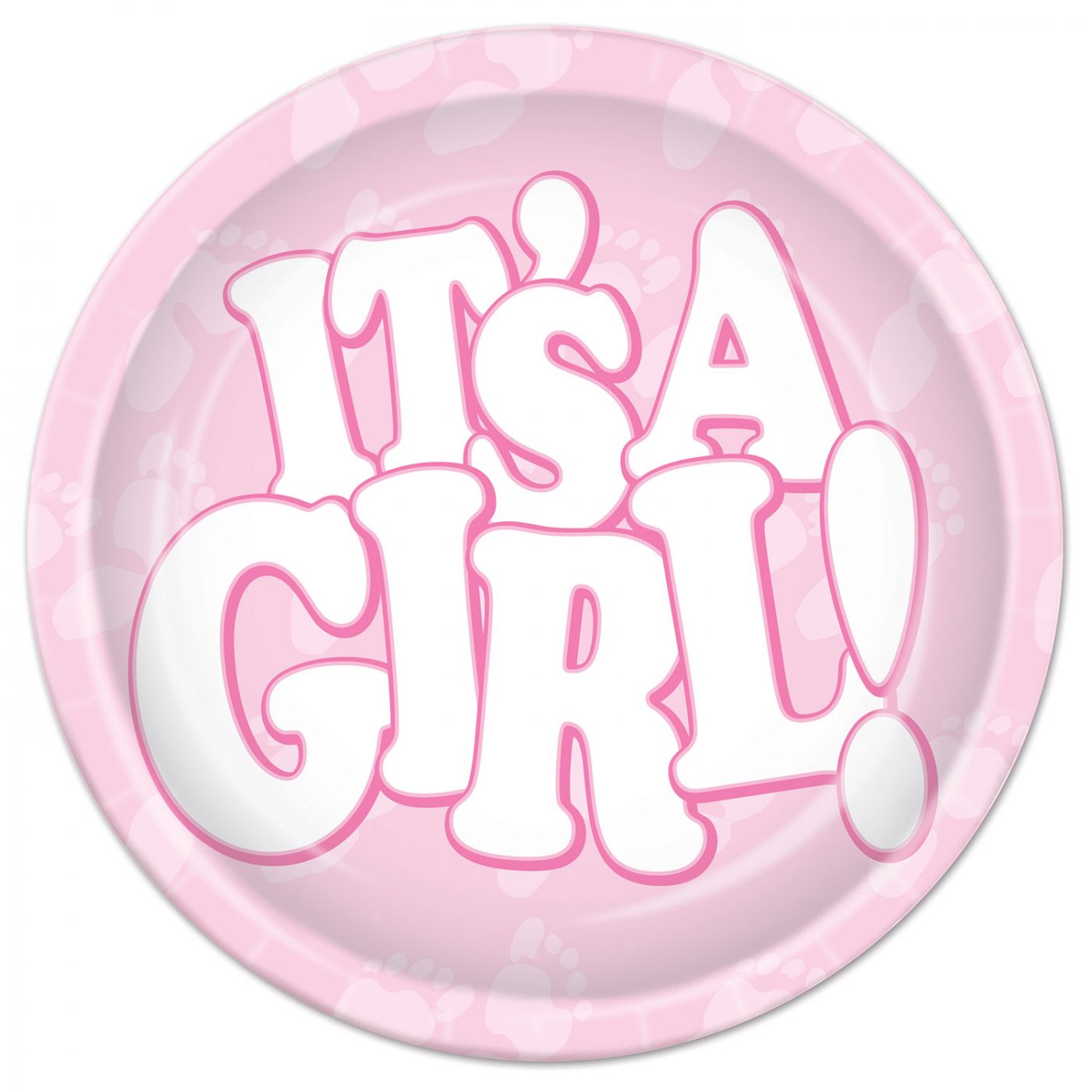 It's A Girl! Plates (12) image