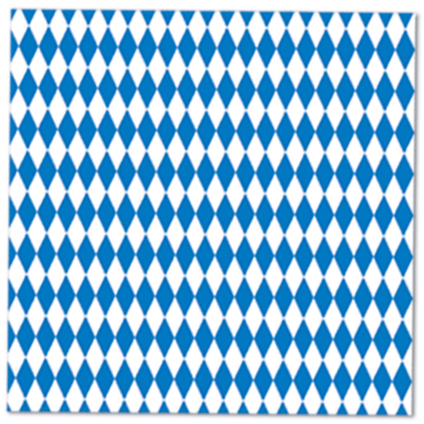 Image of Blue & White Luncheon Napkins (12)