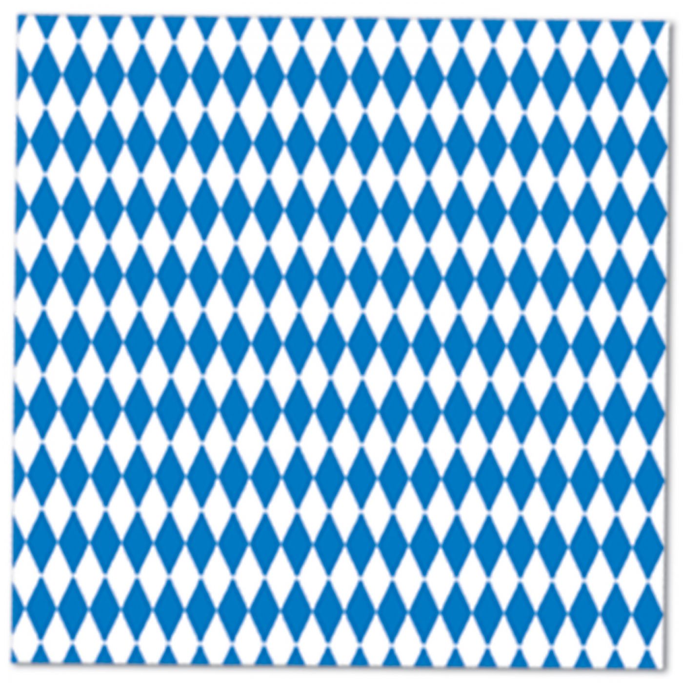 Blue & White Luncheon Napkins (12) image