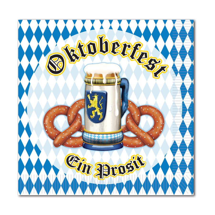 Oktoberfest Beverage Napkins (12) image