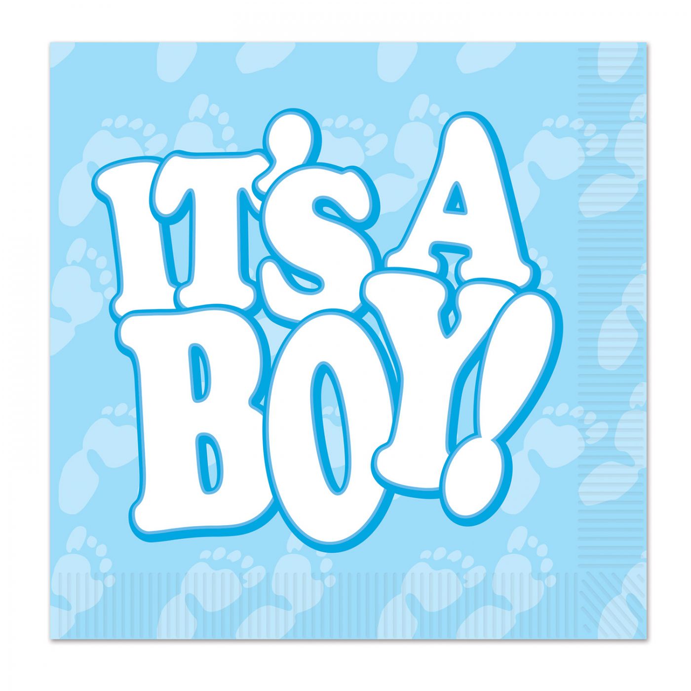 It's A Boy! Beverage Napkins (12) image