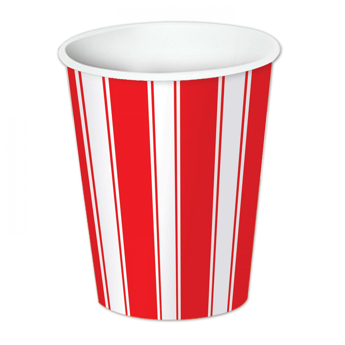 Red & White Stripes Beverage Cups (12) image