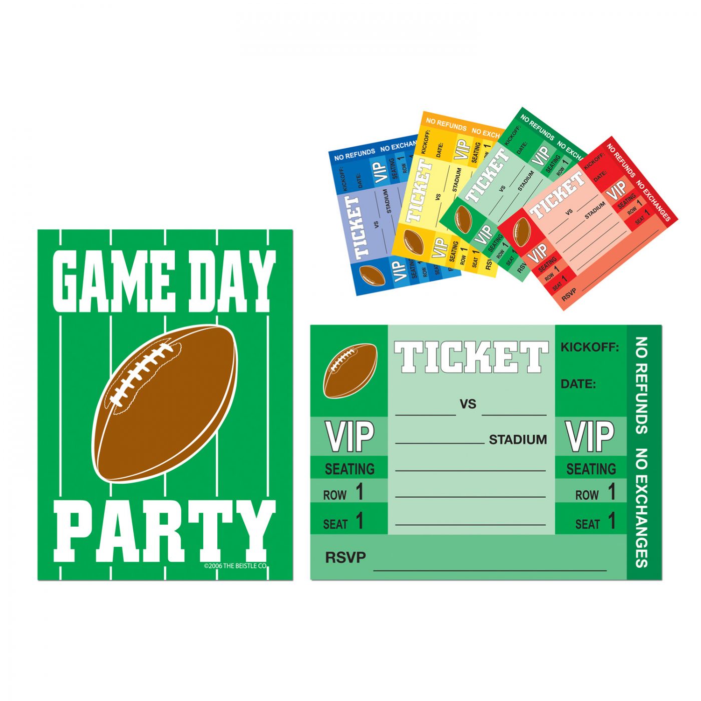 Game Day Football Invitations (12) image