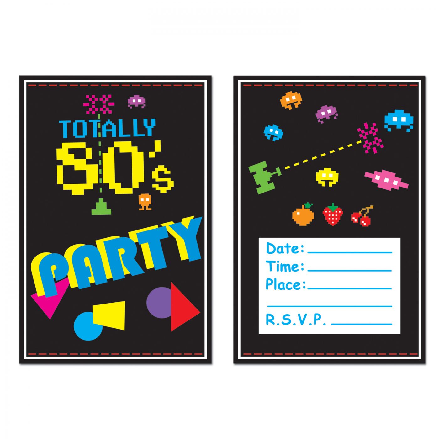 80's Invitations image