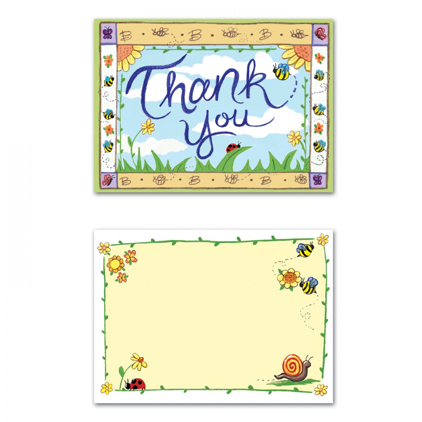 B Is For Baby Thank You Notes (12) image