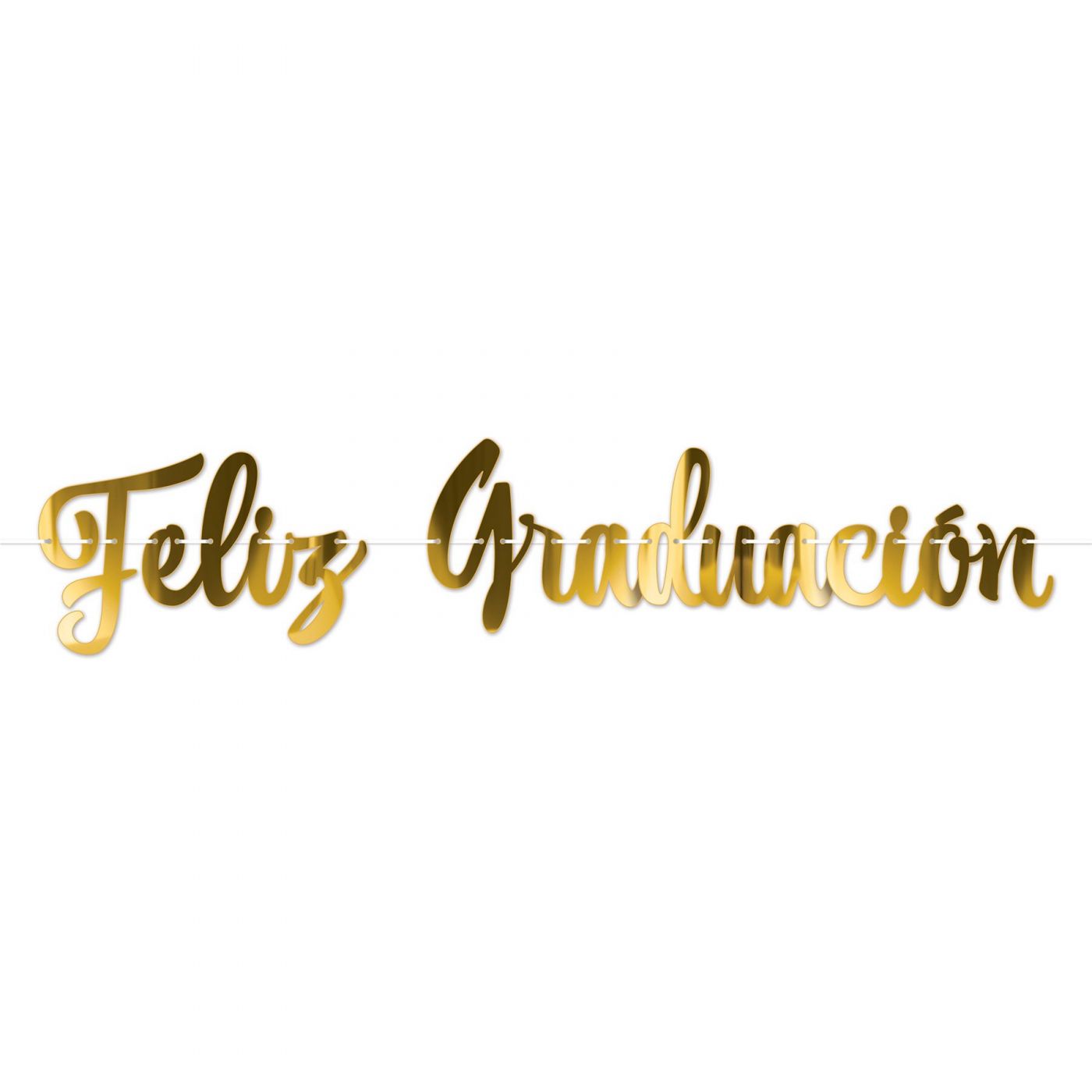 Foil Feliz Graduacion Streamer (12) image