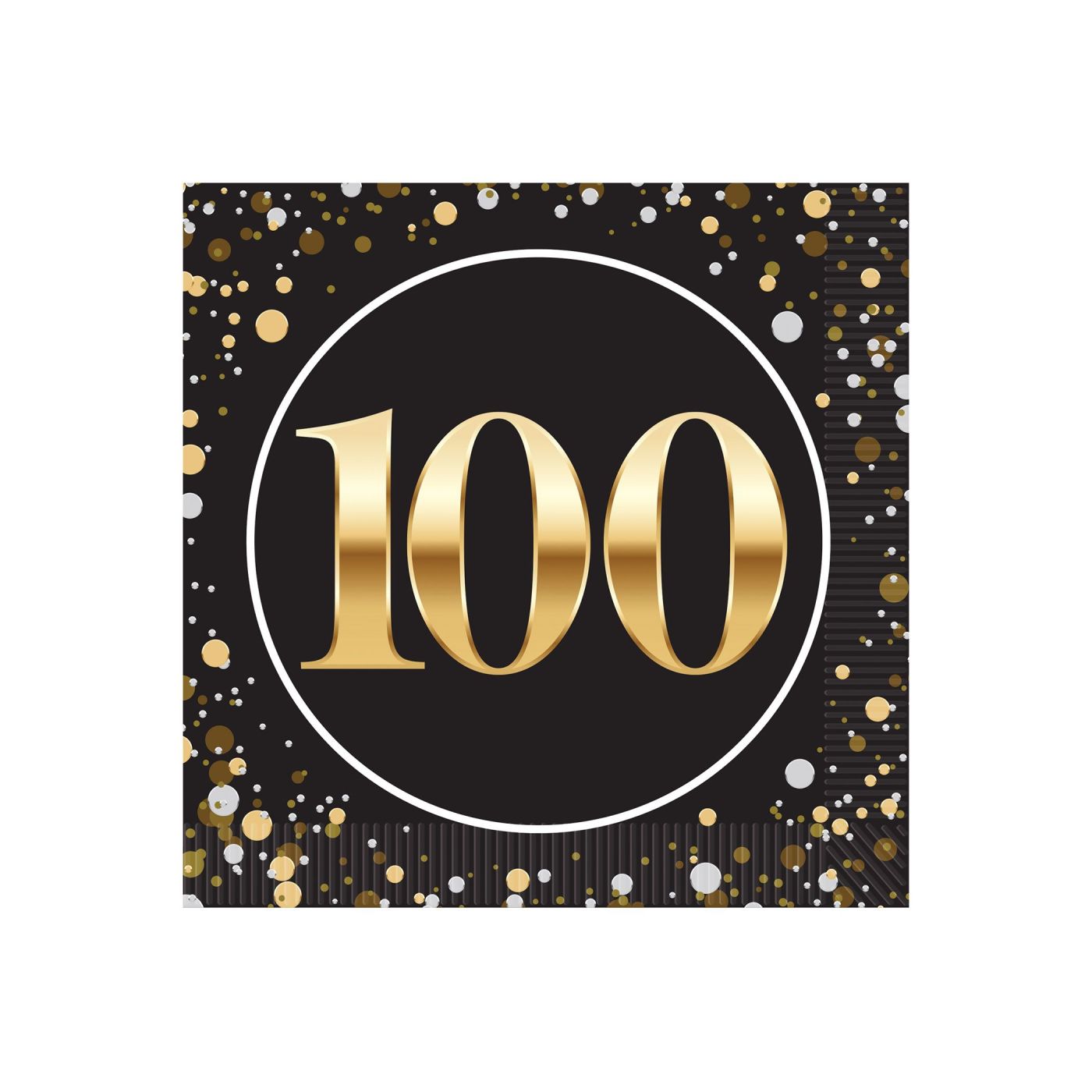 100 Beverage Napkins (12) image