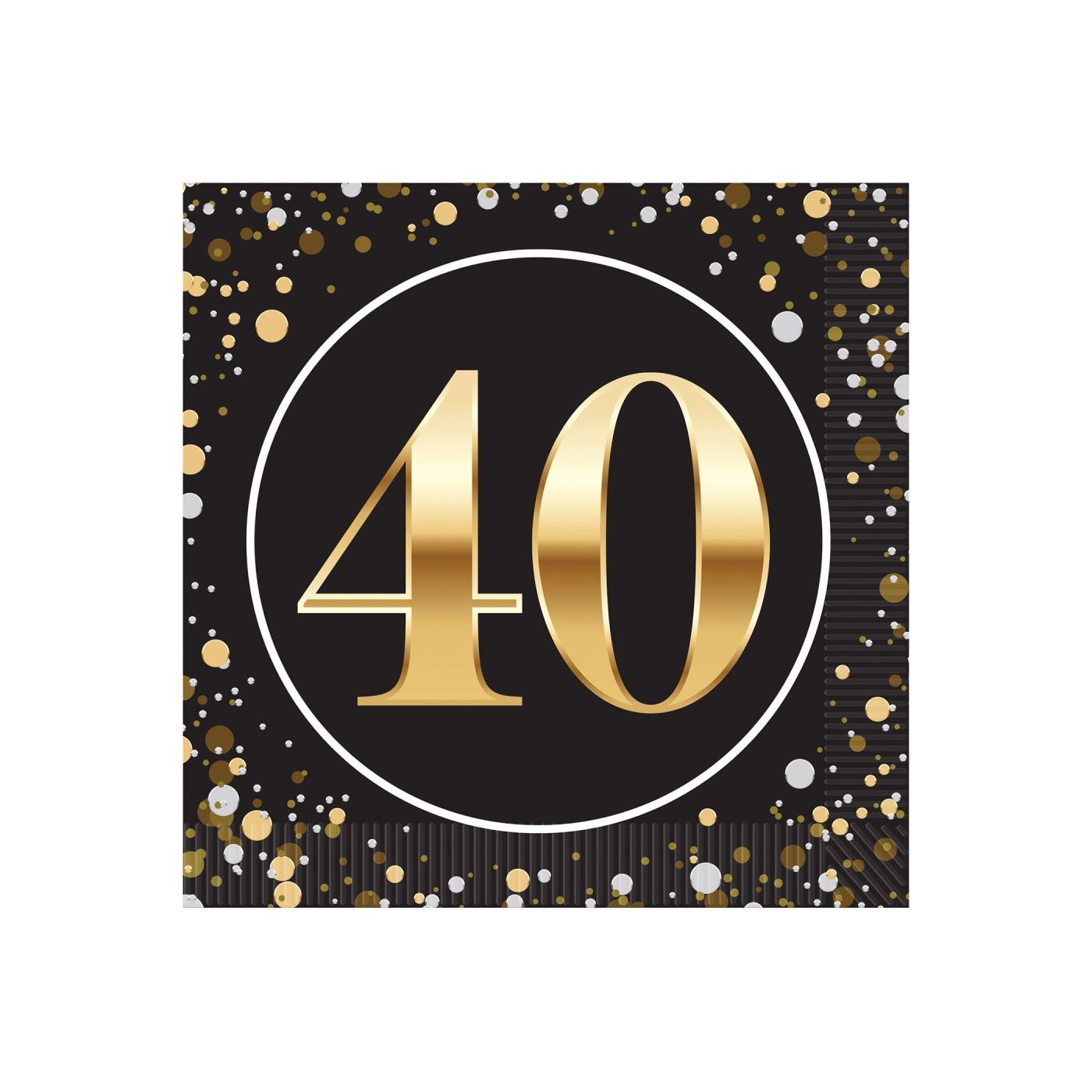 40 Beverage Napkins (12) image