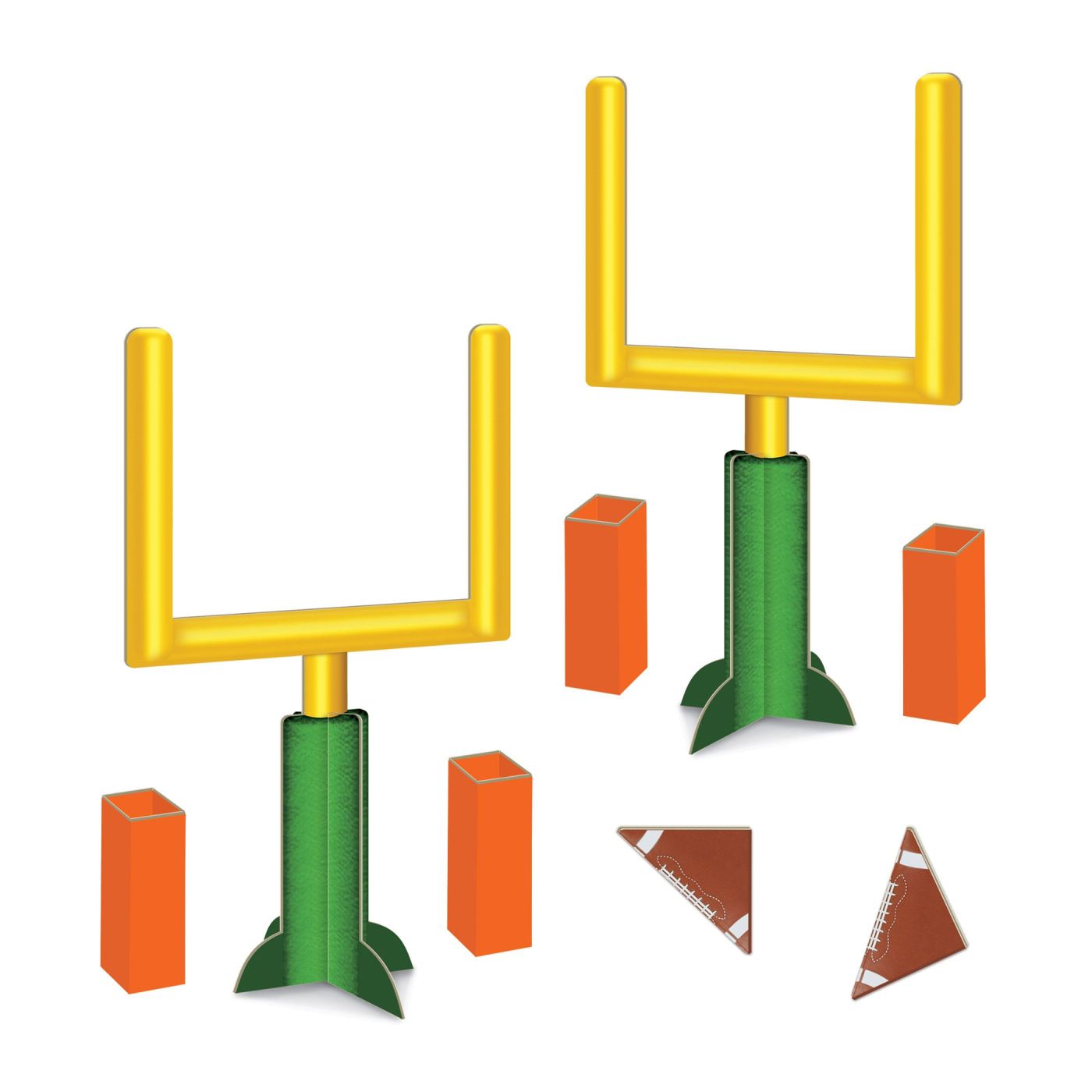 3-D Football Goal Post Centrepiece (12) image