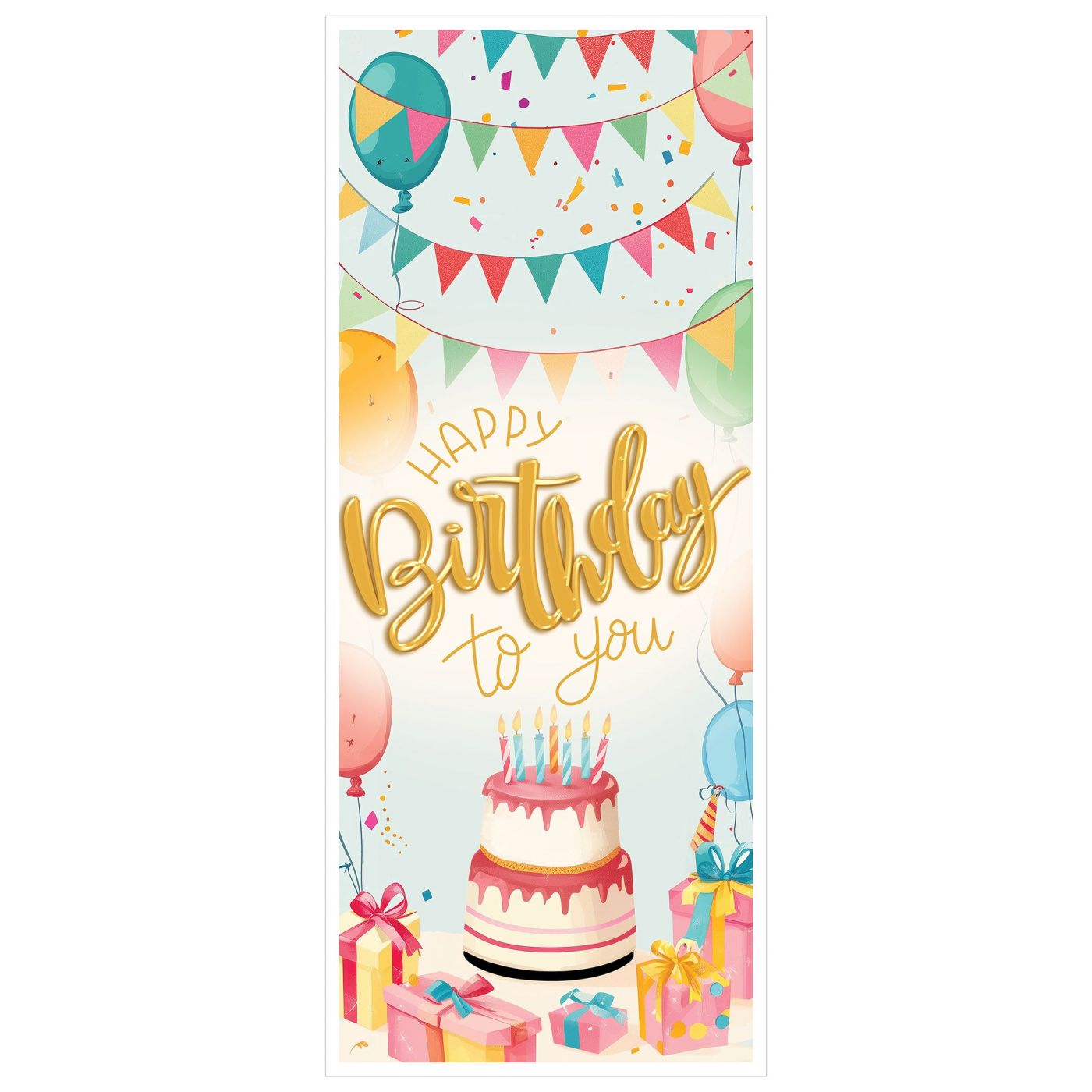 Happy Birthday To You Door Cover (12) image