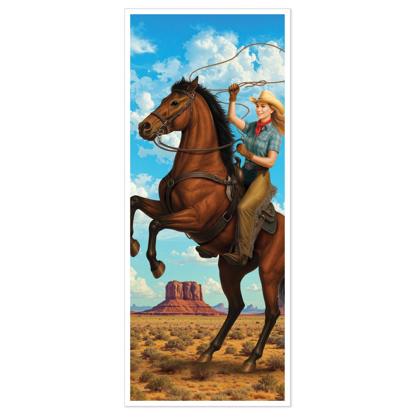 Cowgirl Door Cover (12) image