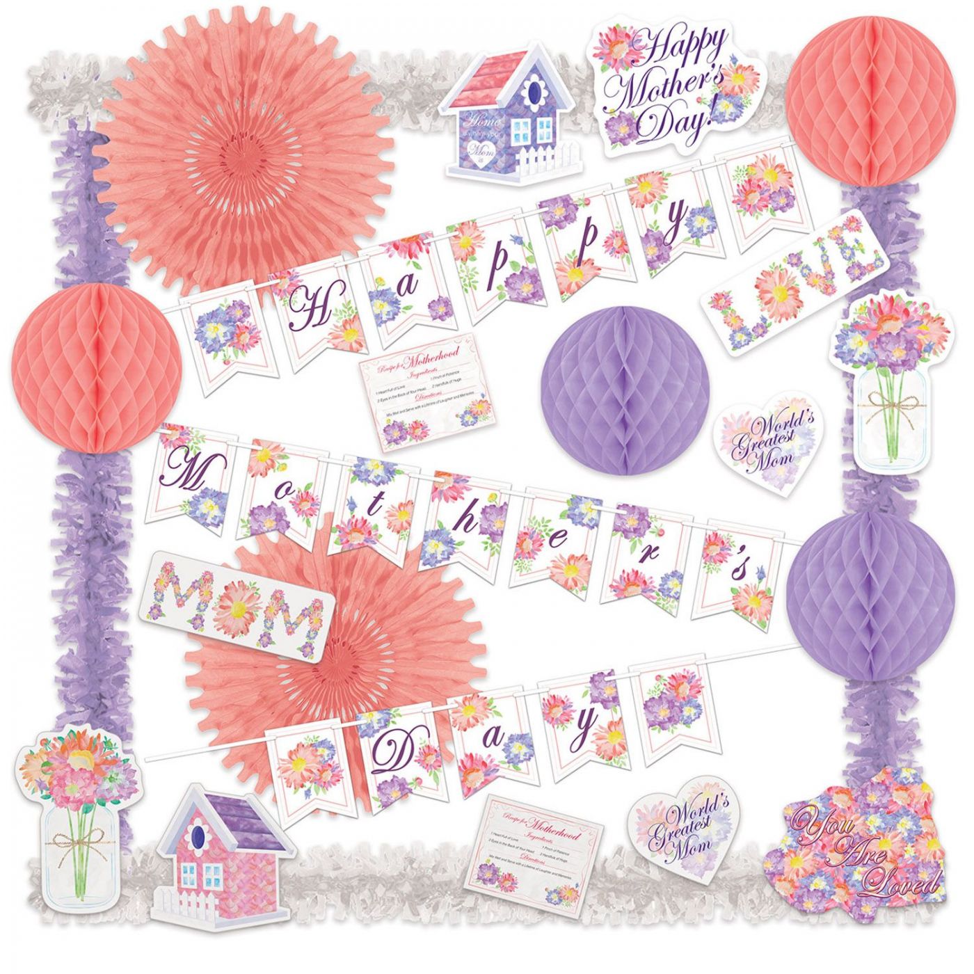 Mother's Day Decorating Kit - 23 Pcs (1) image