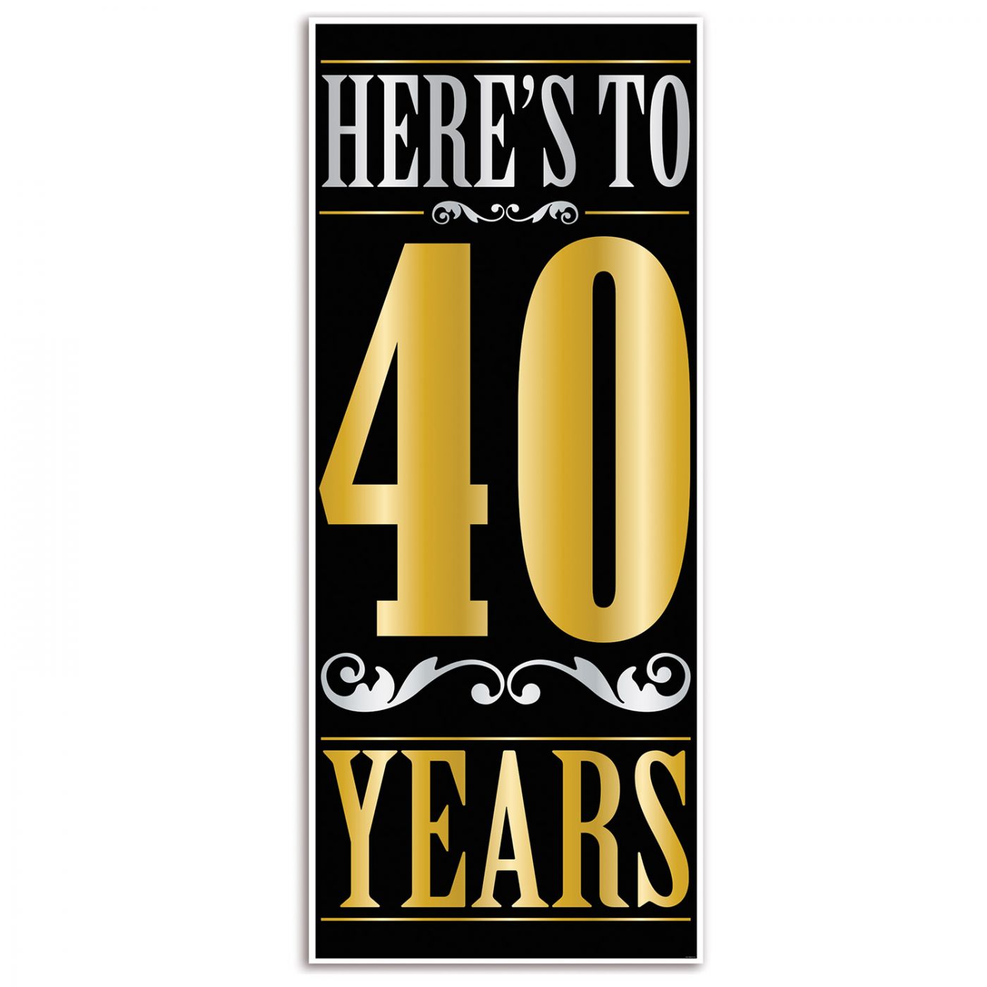 Here's To  40  Years Door Cover (12) image
