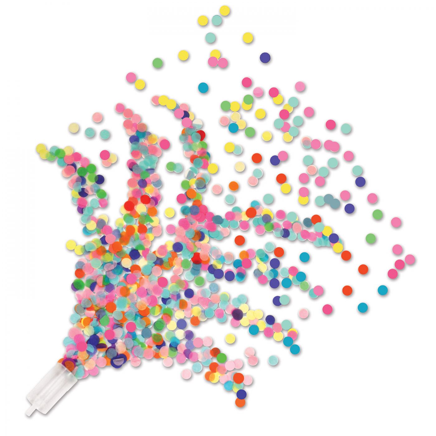 Push Up Confetti Poppers (12) image