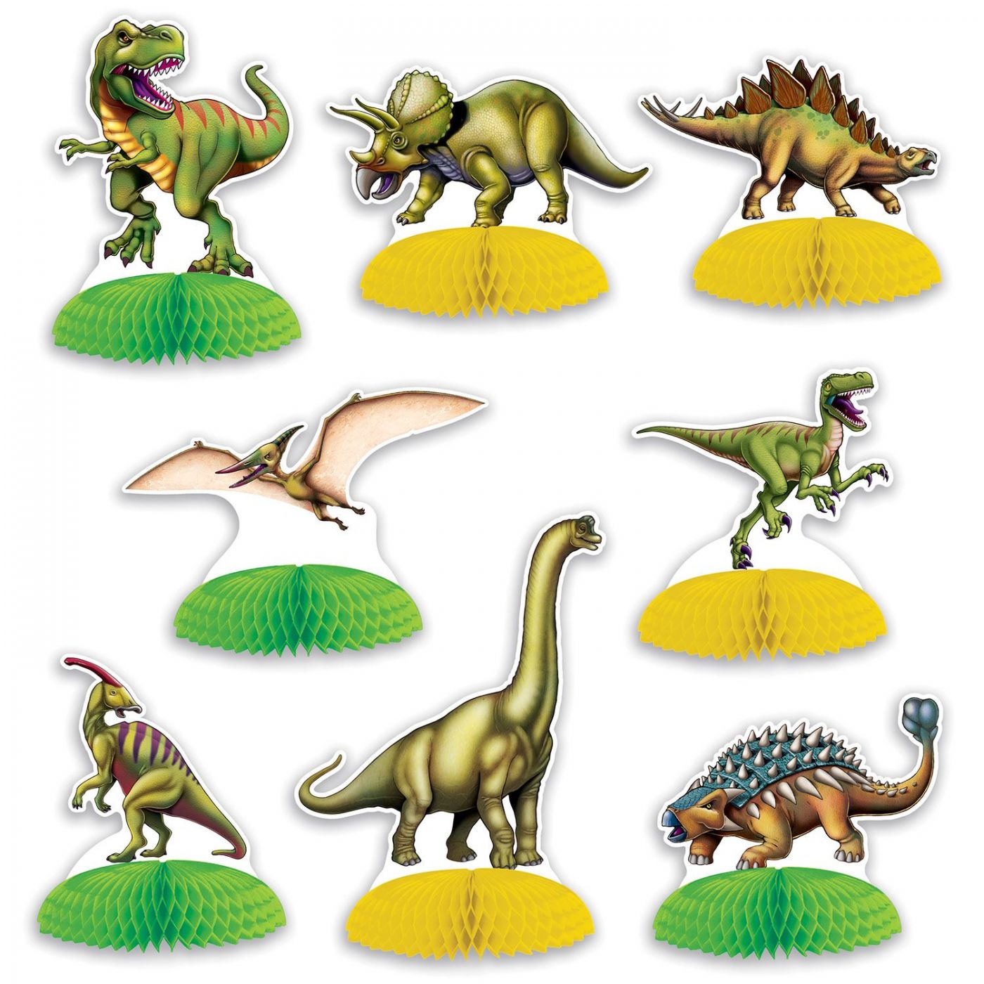 Dinosaur Mini Centrepieces (12) image