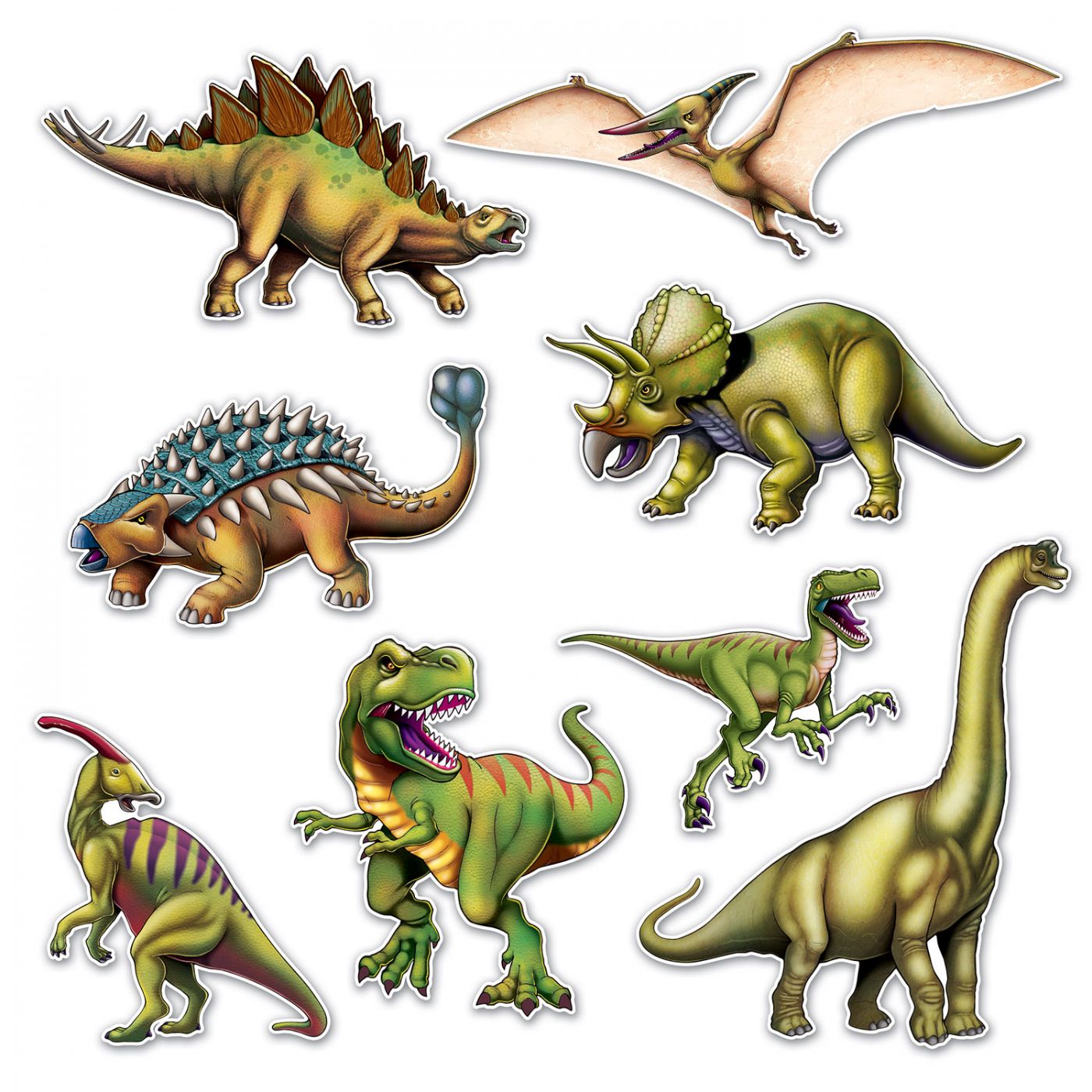 Dinosaur Cutouts (12) image