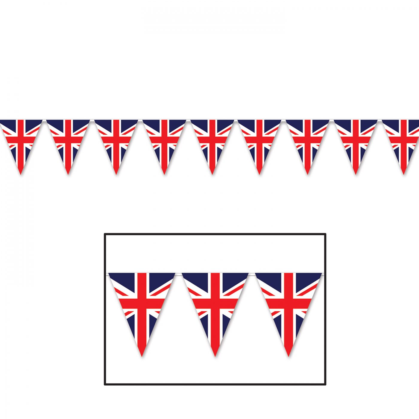 Union Jack Pennant Banner (12) image