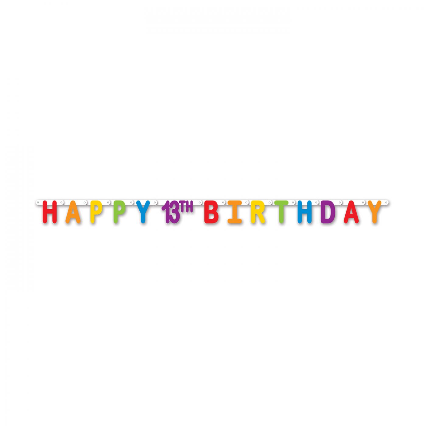 Happy 13th Birthday Streamer (12) image