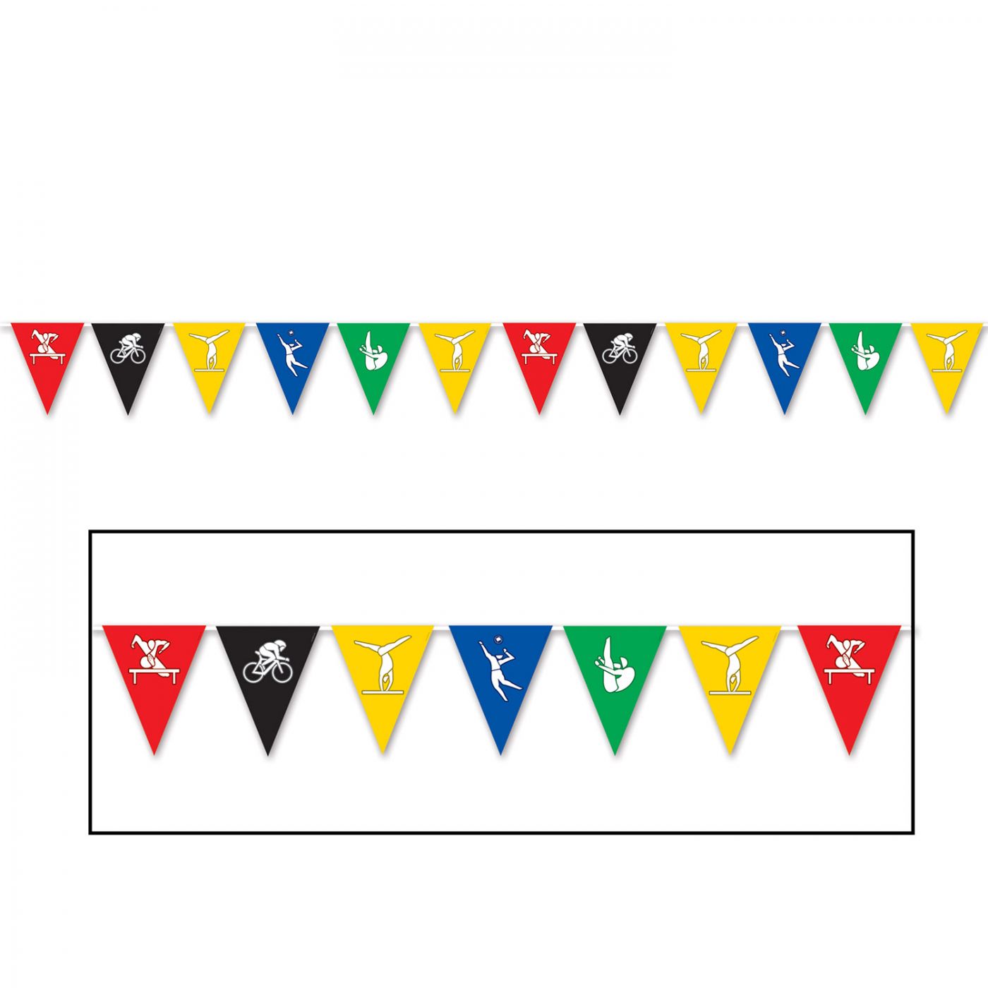 Summer Sports Pennant Banner (12) image