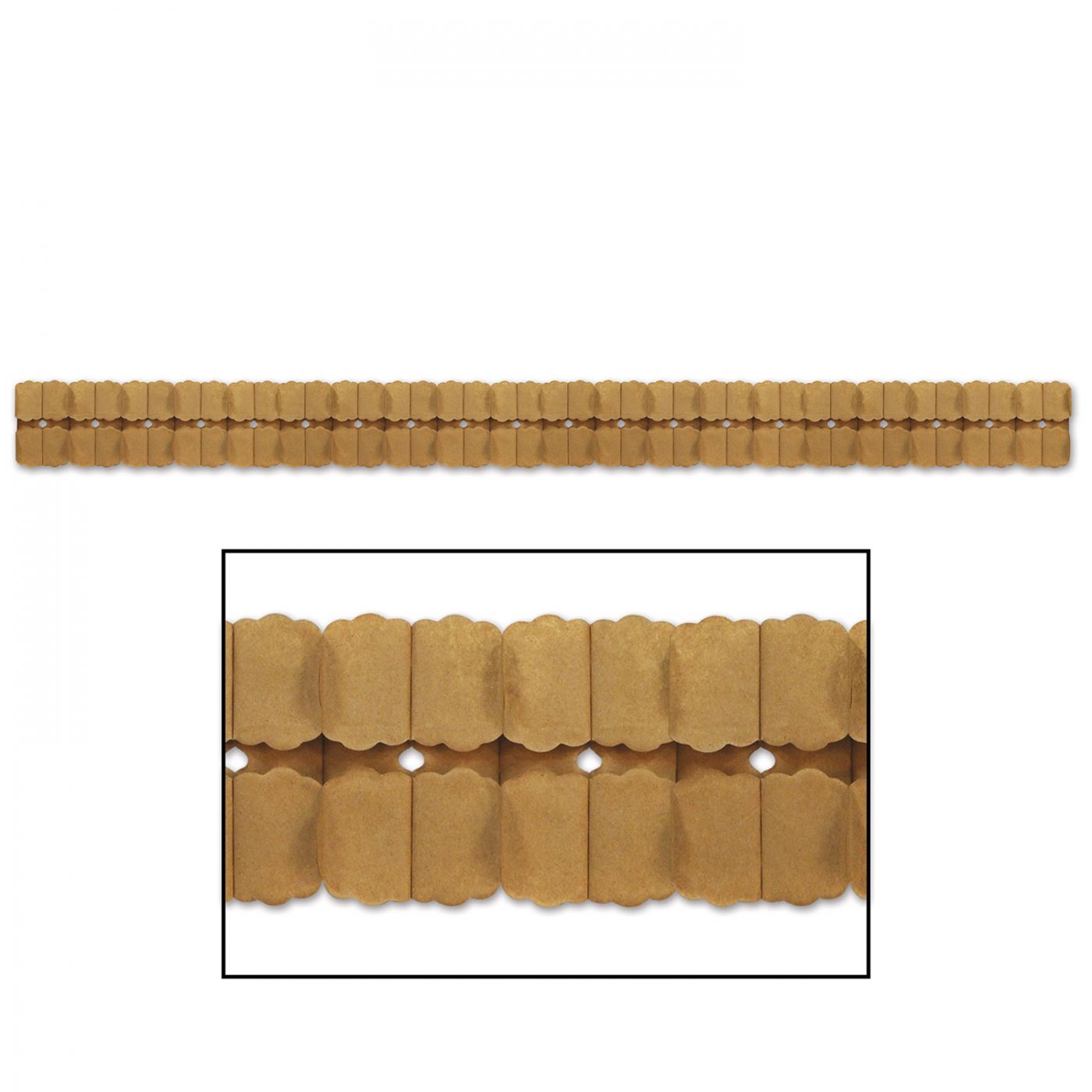 Kraft Paper Leaf Garland (12) image