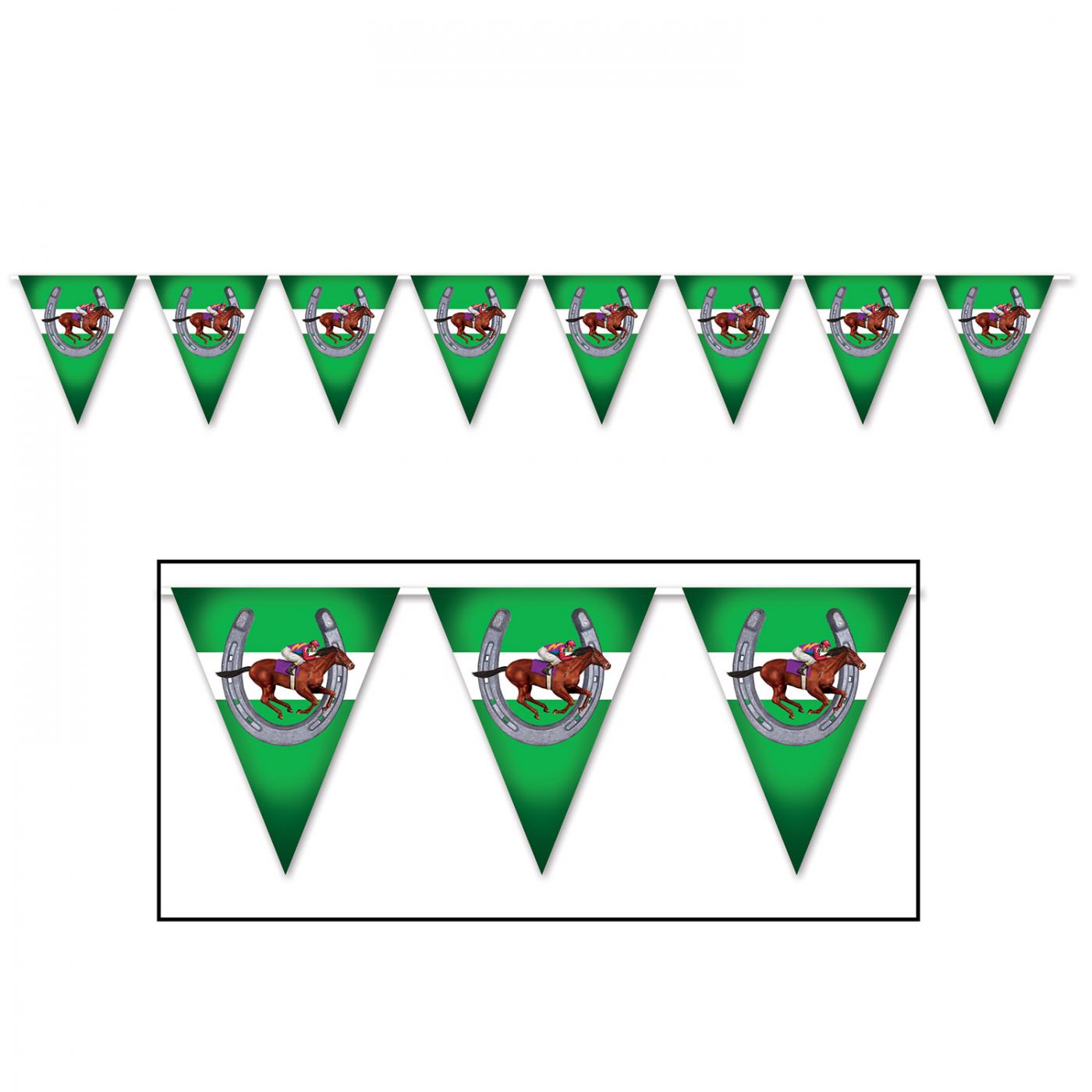 Horse Racing Pennant Banner (12) image