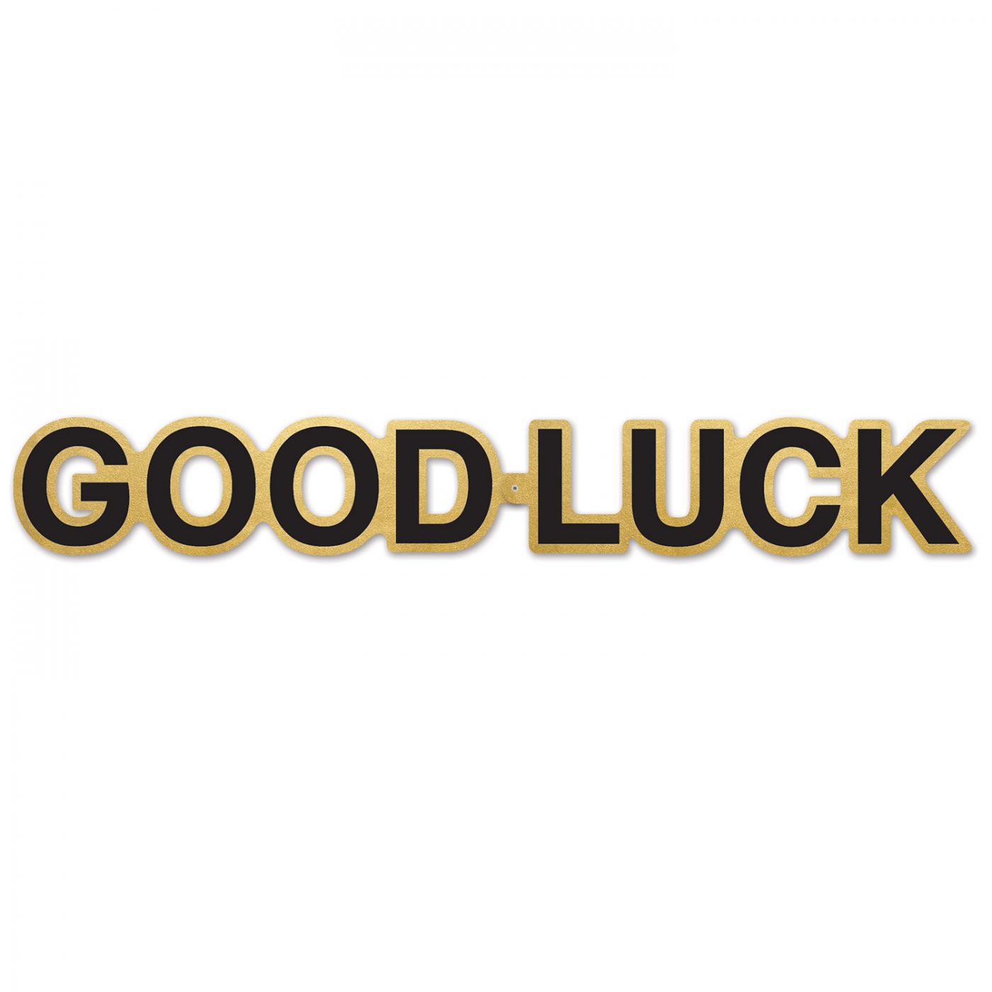 Good Luck Foil Streamer (12) image