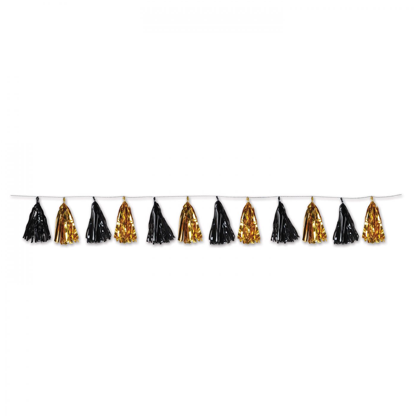 Metallic Tassel Garland (12) image