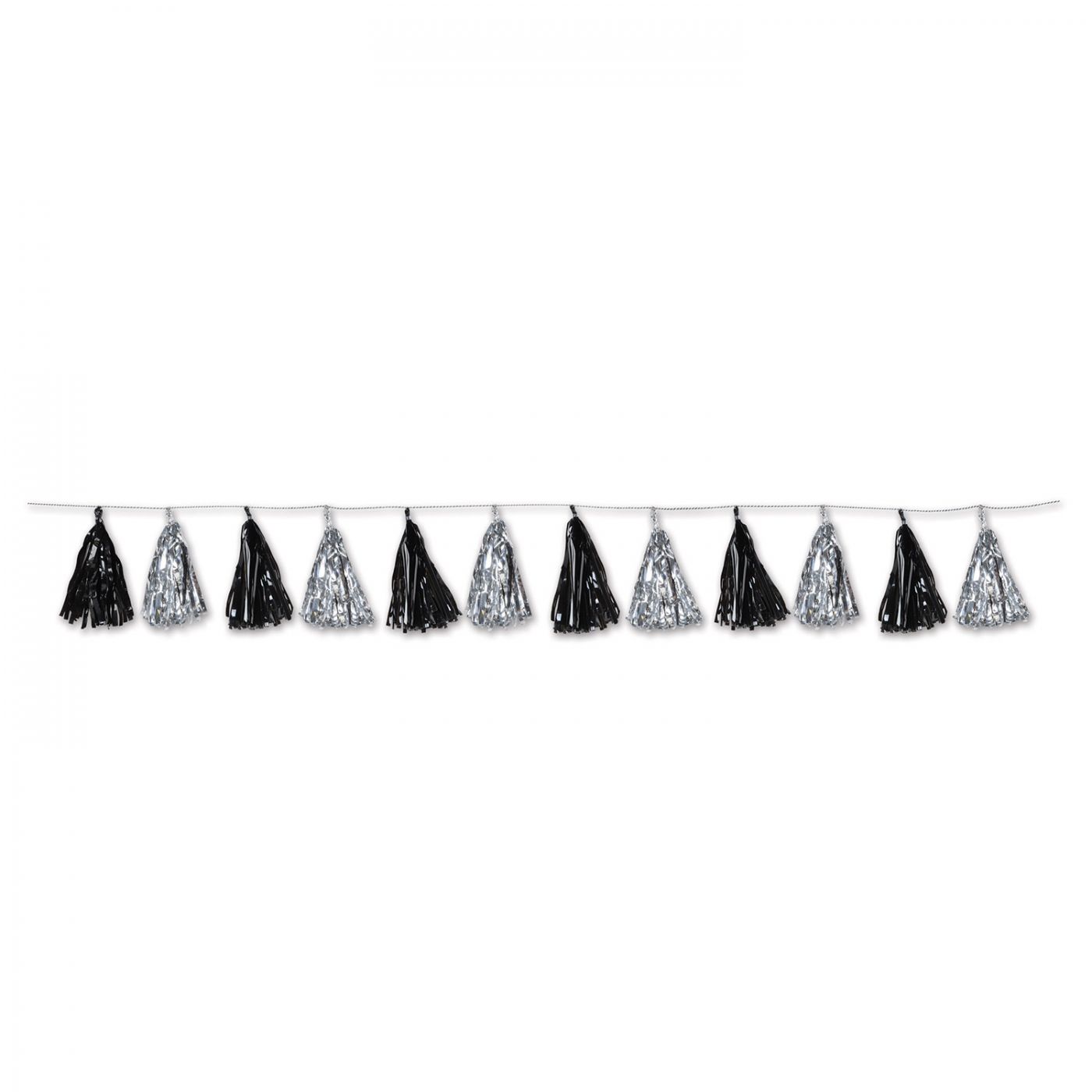 Metallic Tassel Garland (12) image