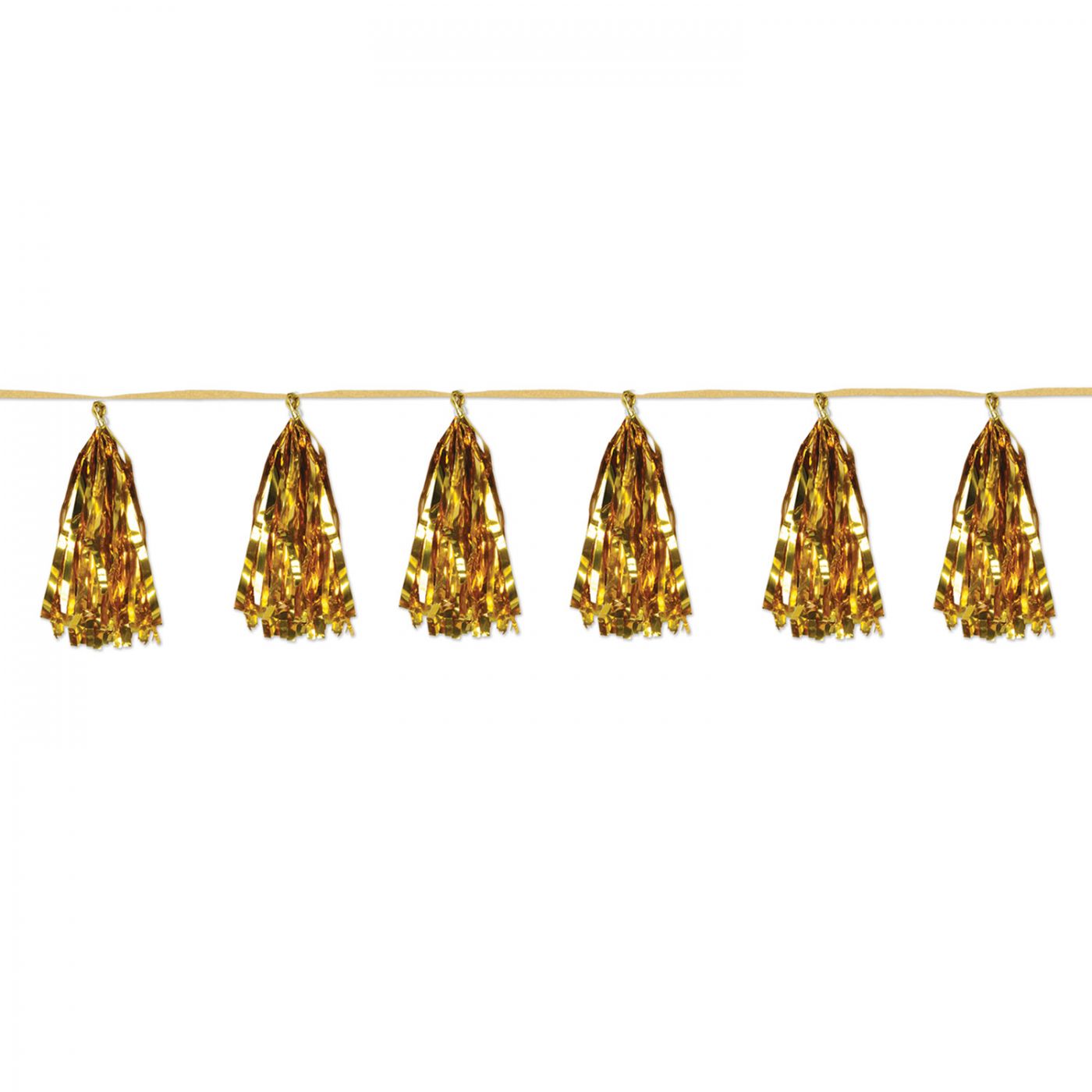 Metallic Tassel Garland (12) image