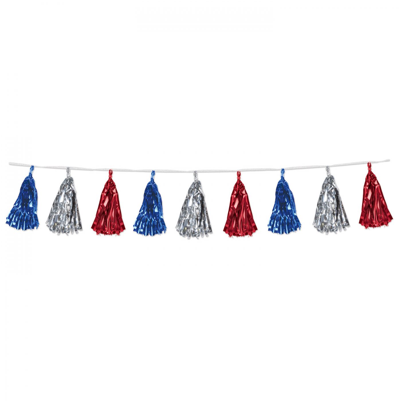 Metallic Tassel Garland (12) image