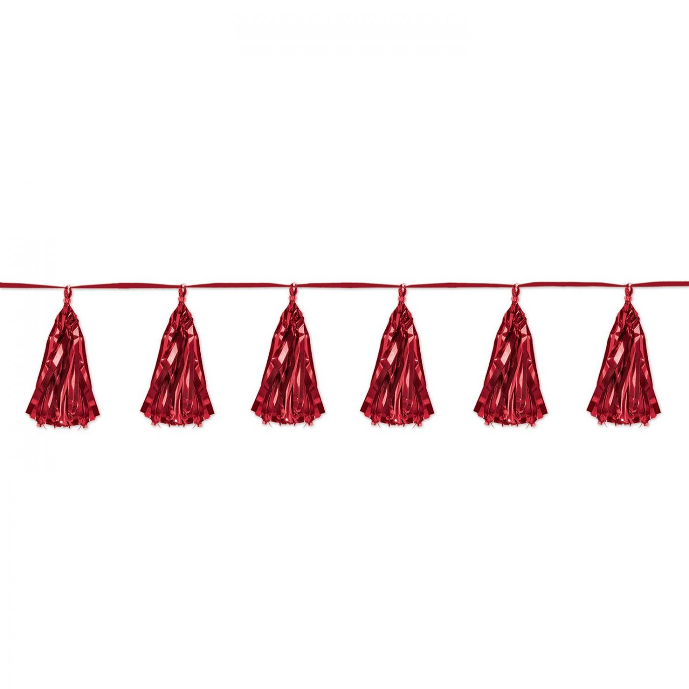 Metallic Tassel Garland (12) image