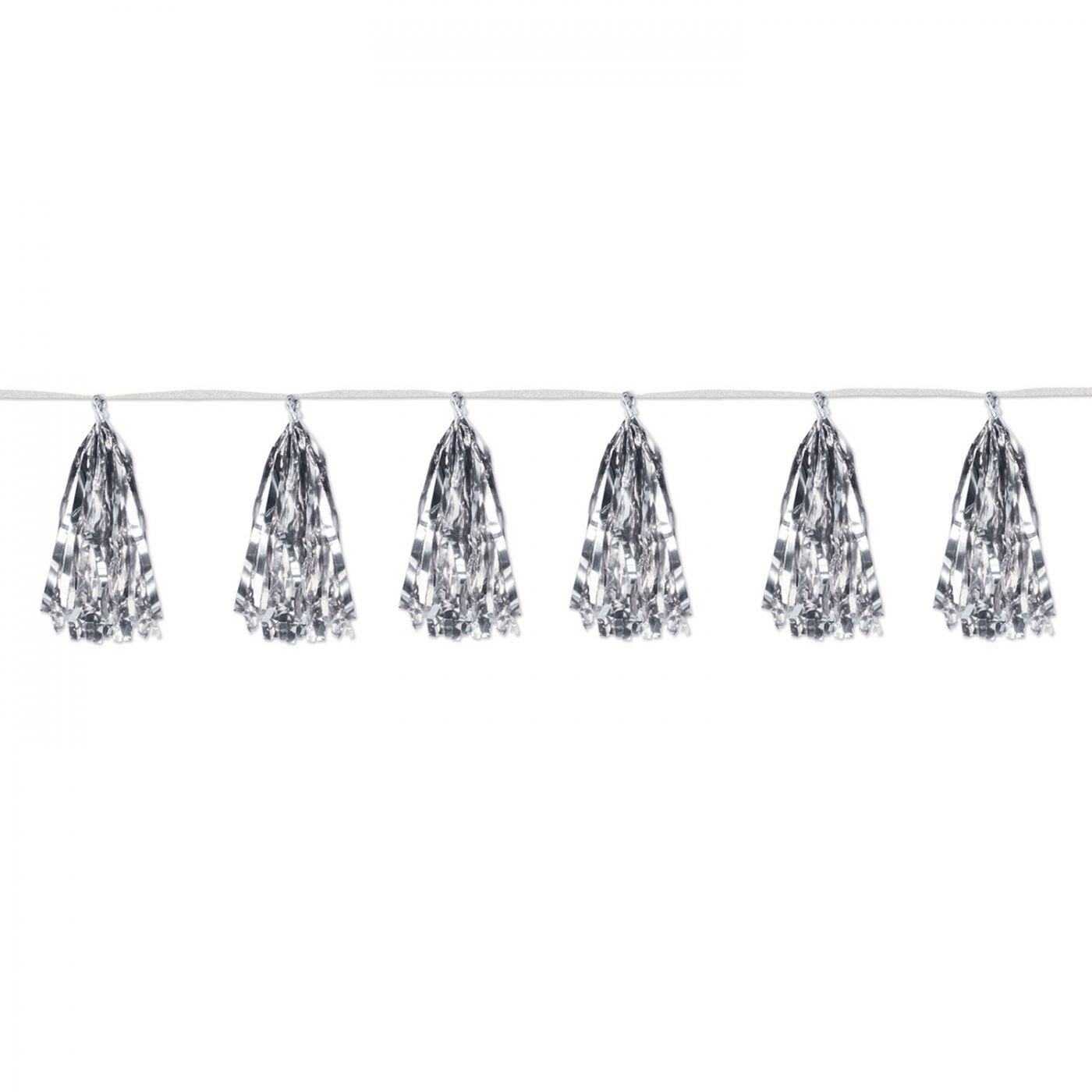 Metallic Tassel Garland (12) image