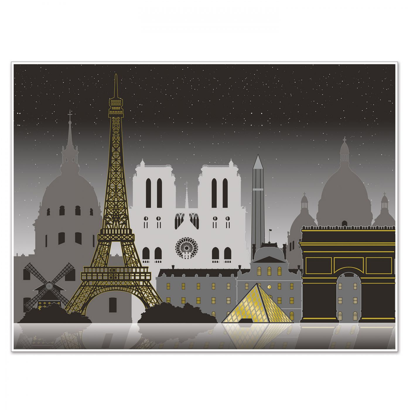 Paris Cityscape Insta-Mural (6) image