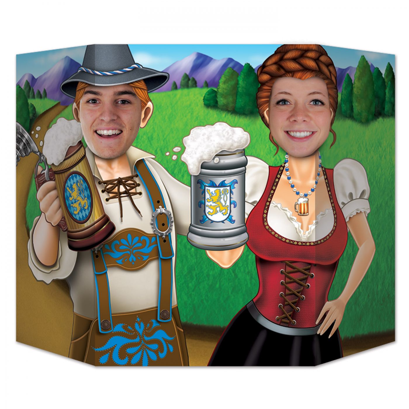 Oktoberfest Couple Photo Prop (6) image