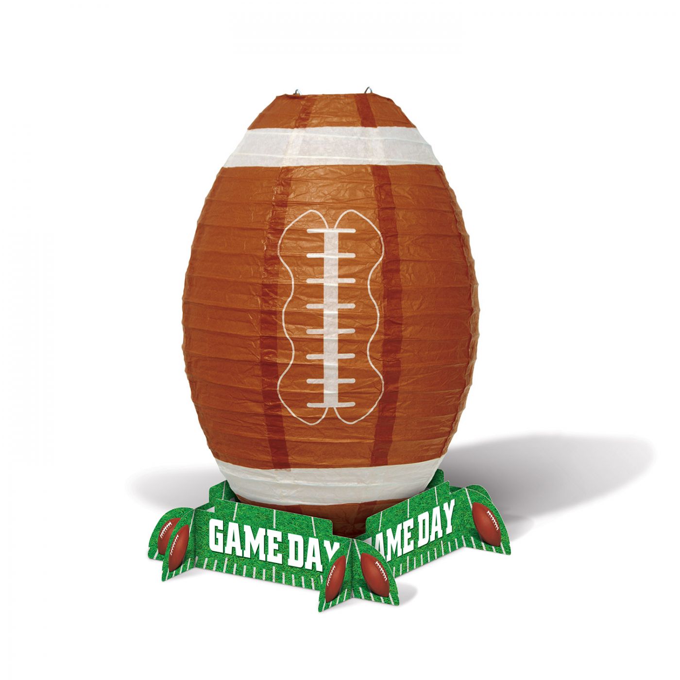 Game Day Football Lantern Centerpiece (12) image