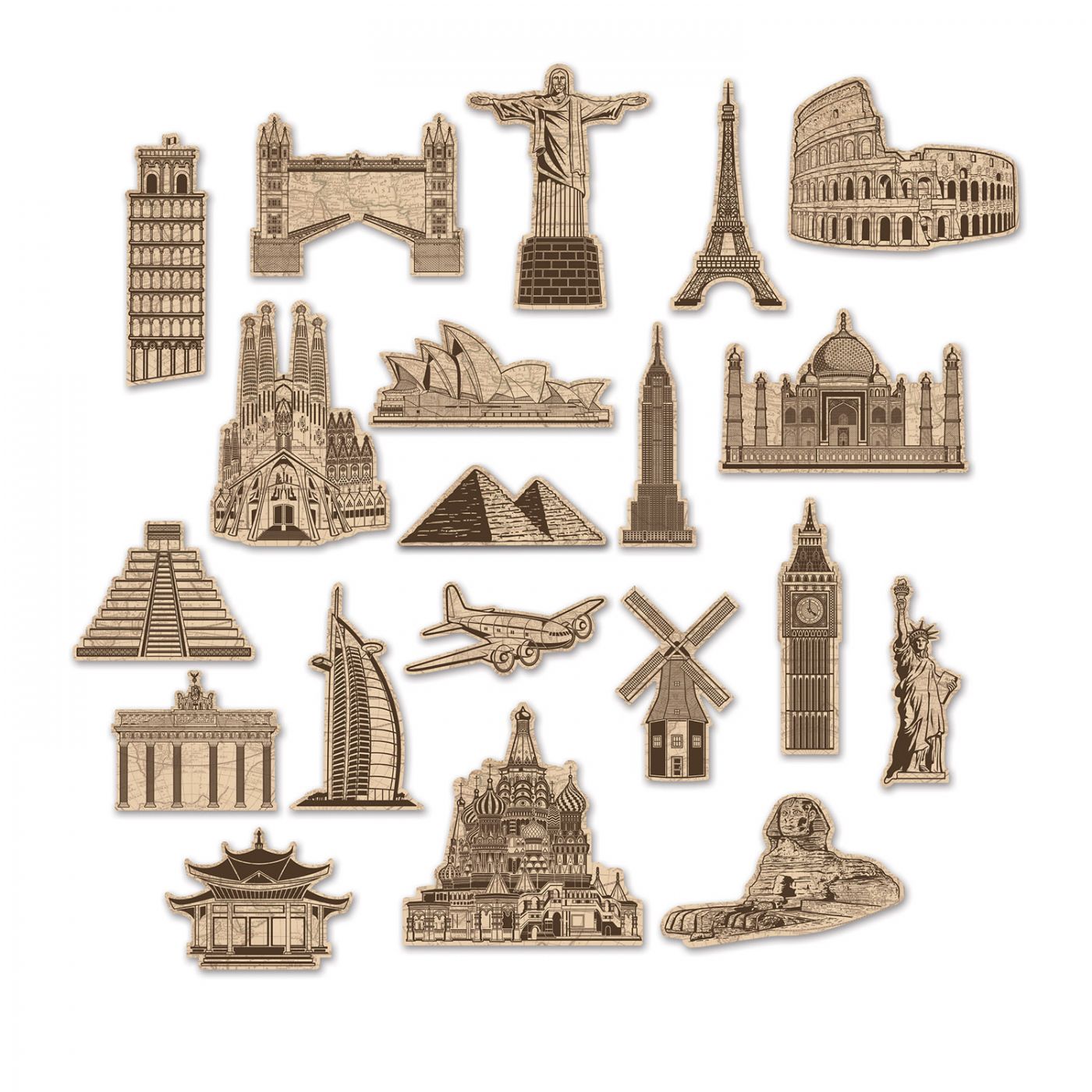 Image of Around The World Cutouts