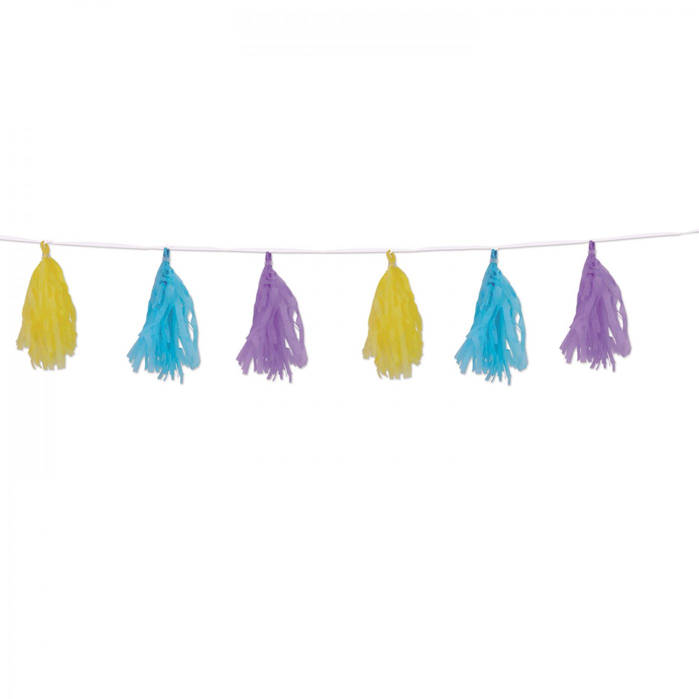 Tissue Tassel Garland (12) image