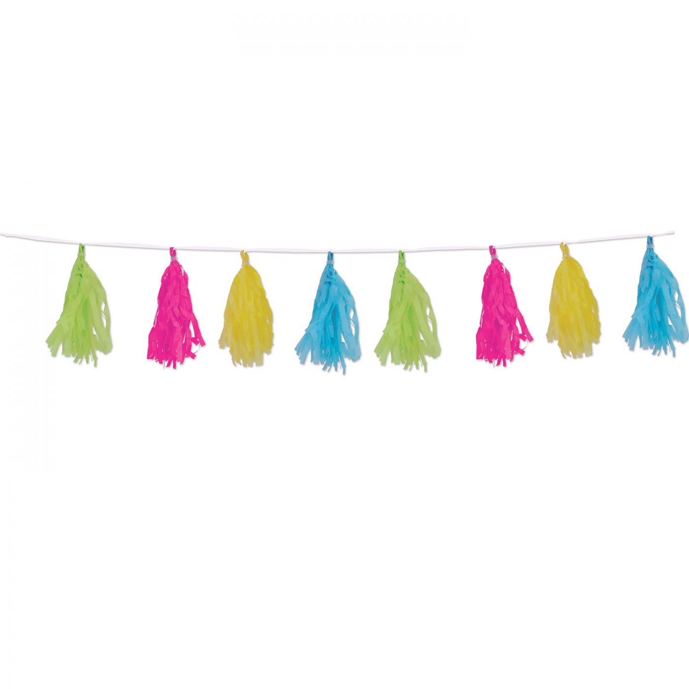 Tissue Tassel Garland (12) image