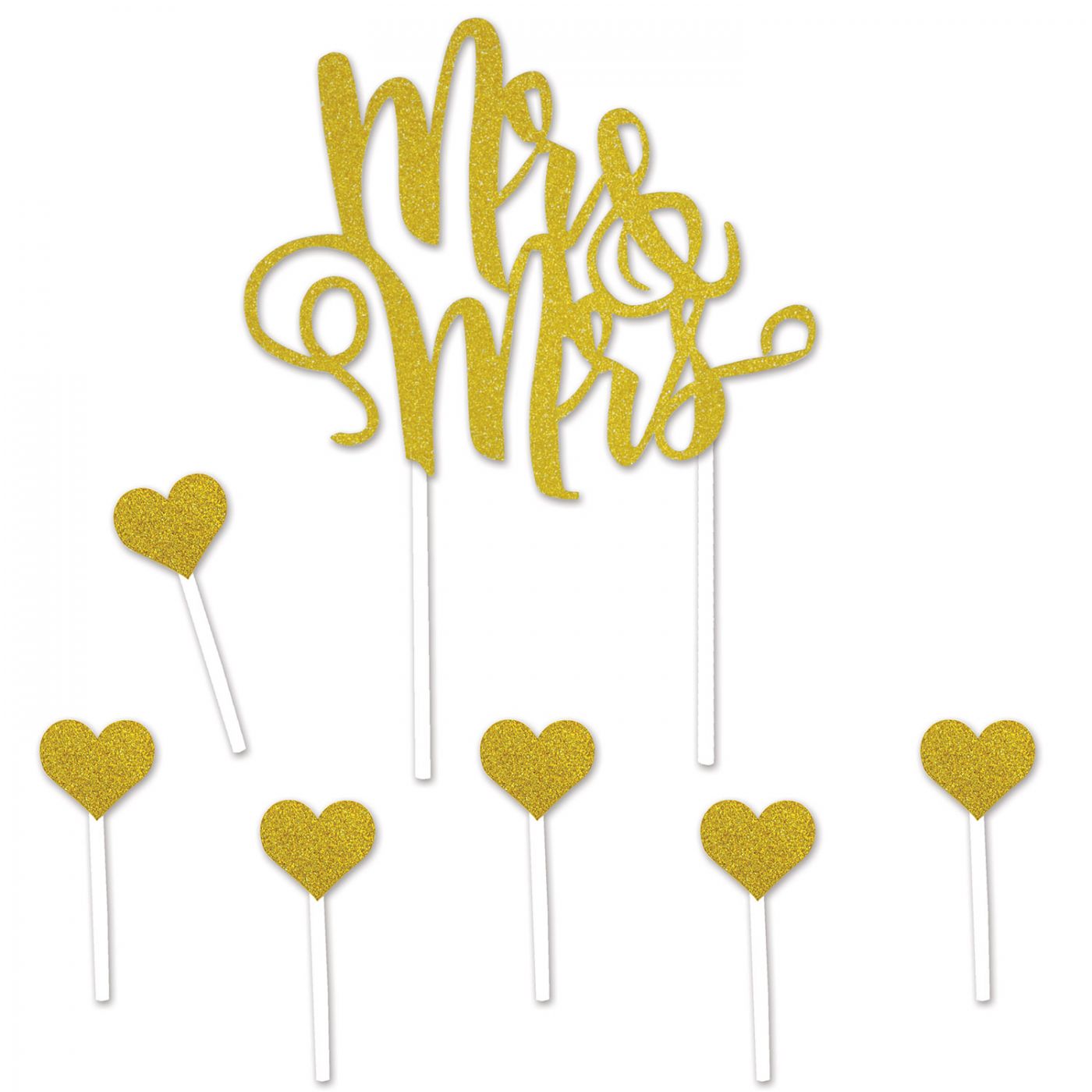 Mr & Mrs Cake Topper (12) image