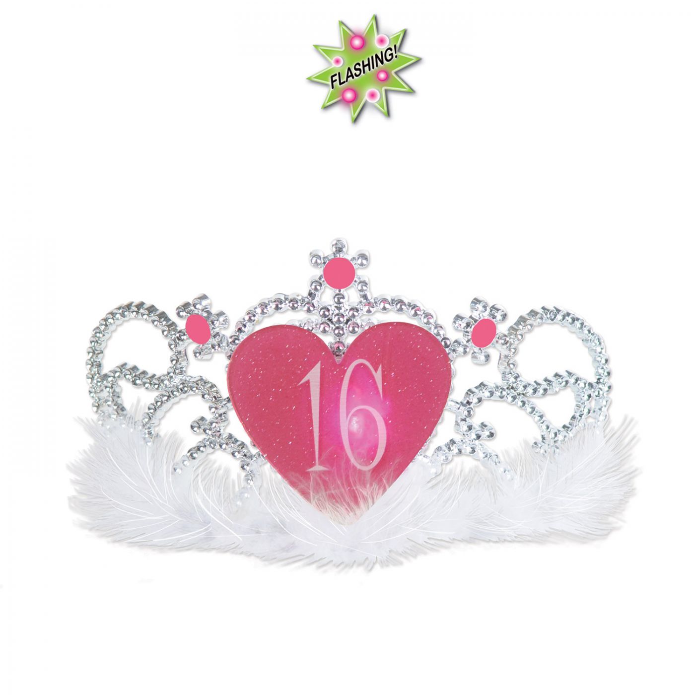 Plastic Light-Up  16  Tiara (6) image