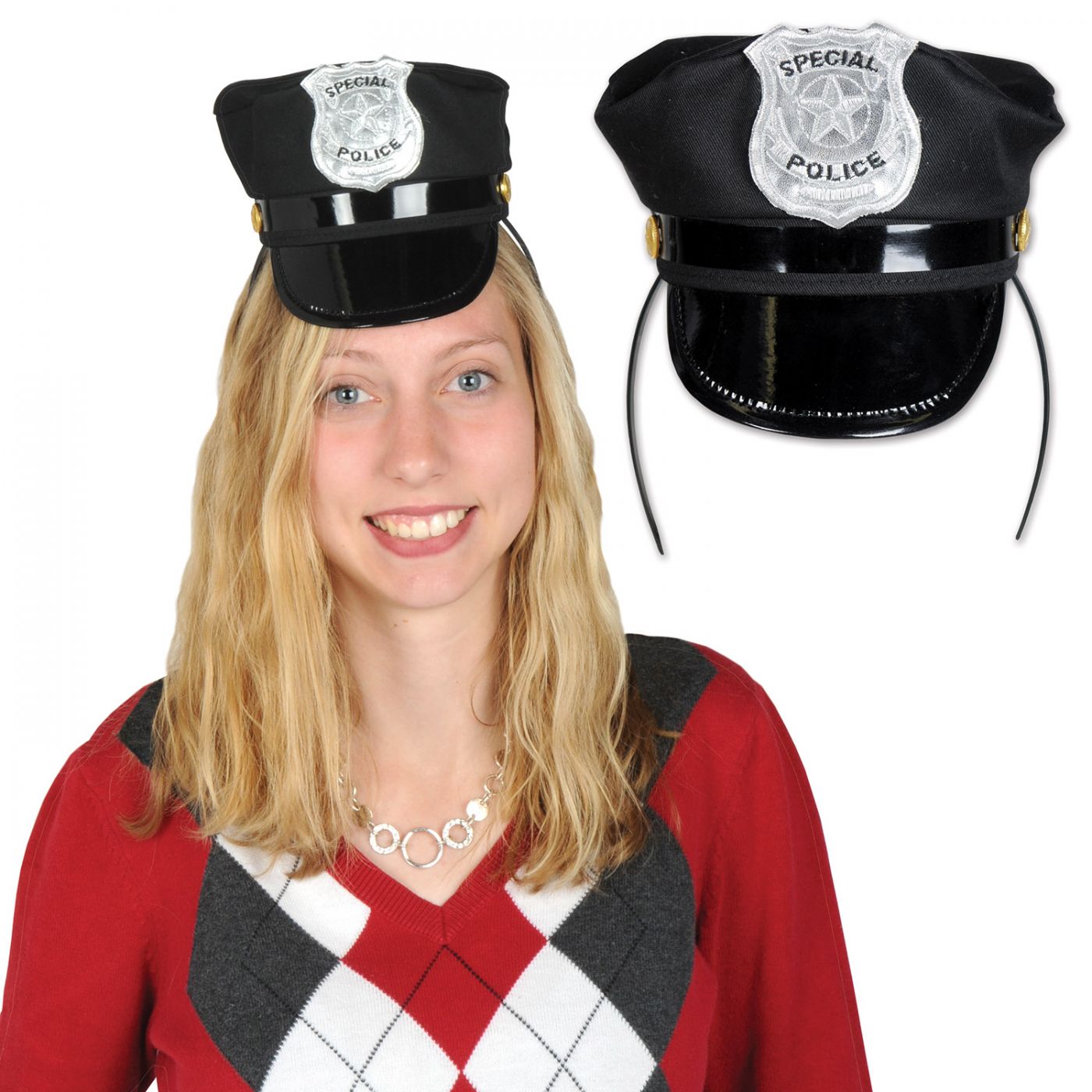 Police Hat Headband (12) image