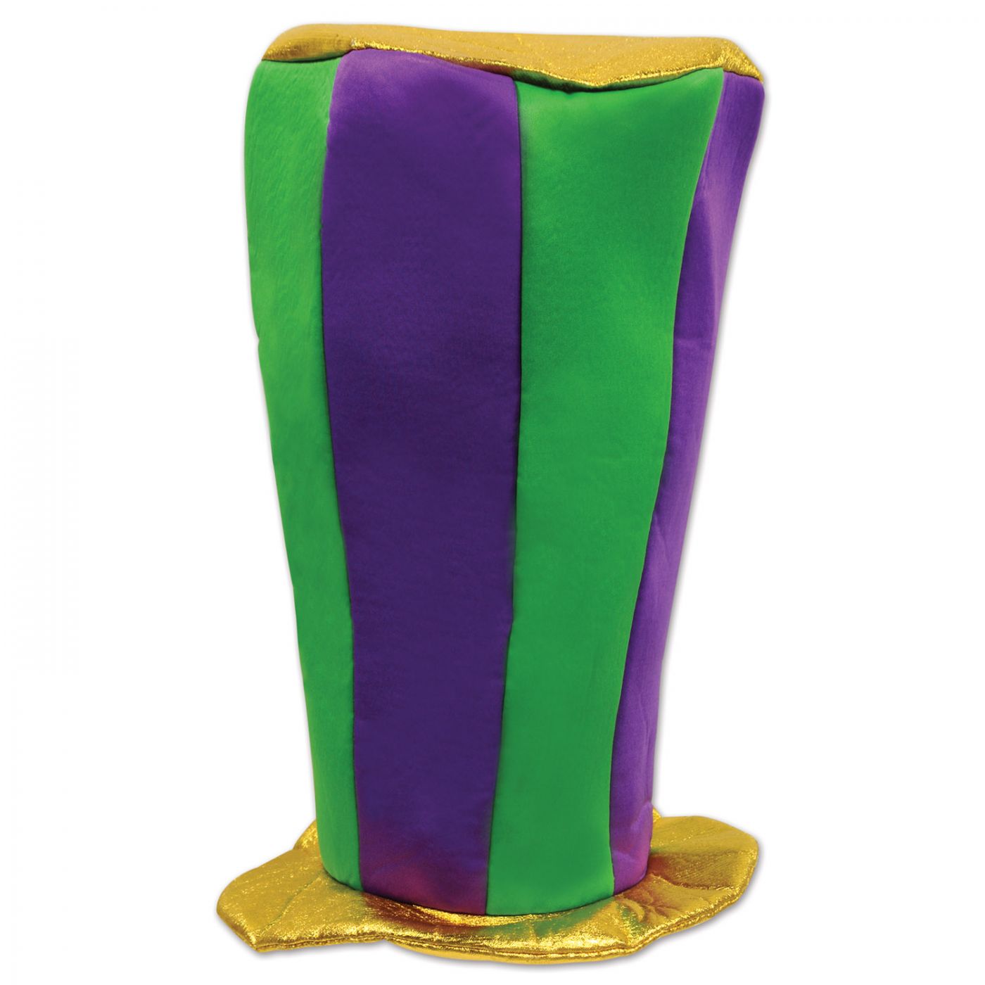 Mardi Gras Plush Tall Top Hat image