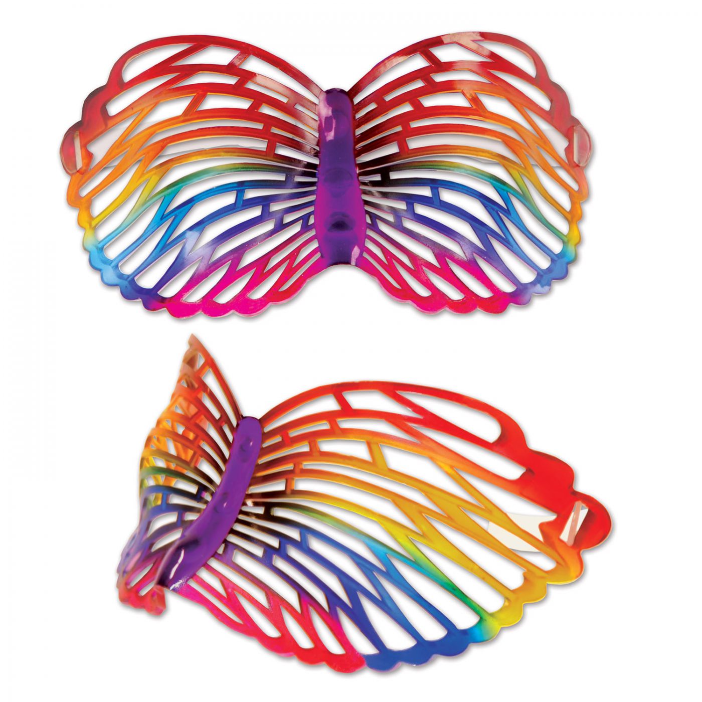 Rainbow Butterfly Glasses (6) image