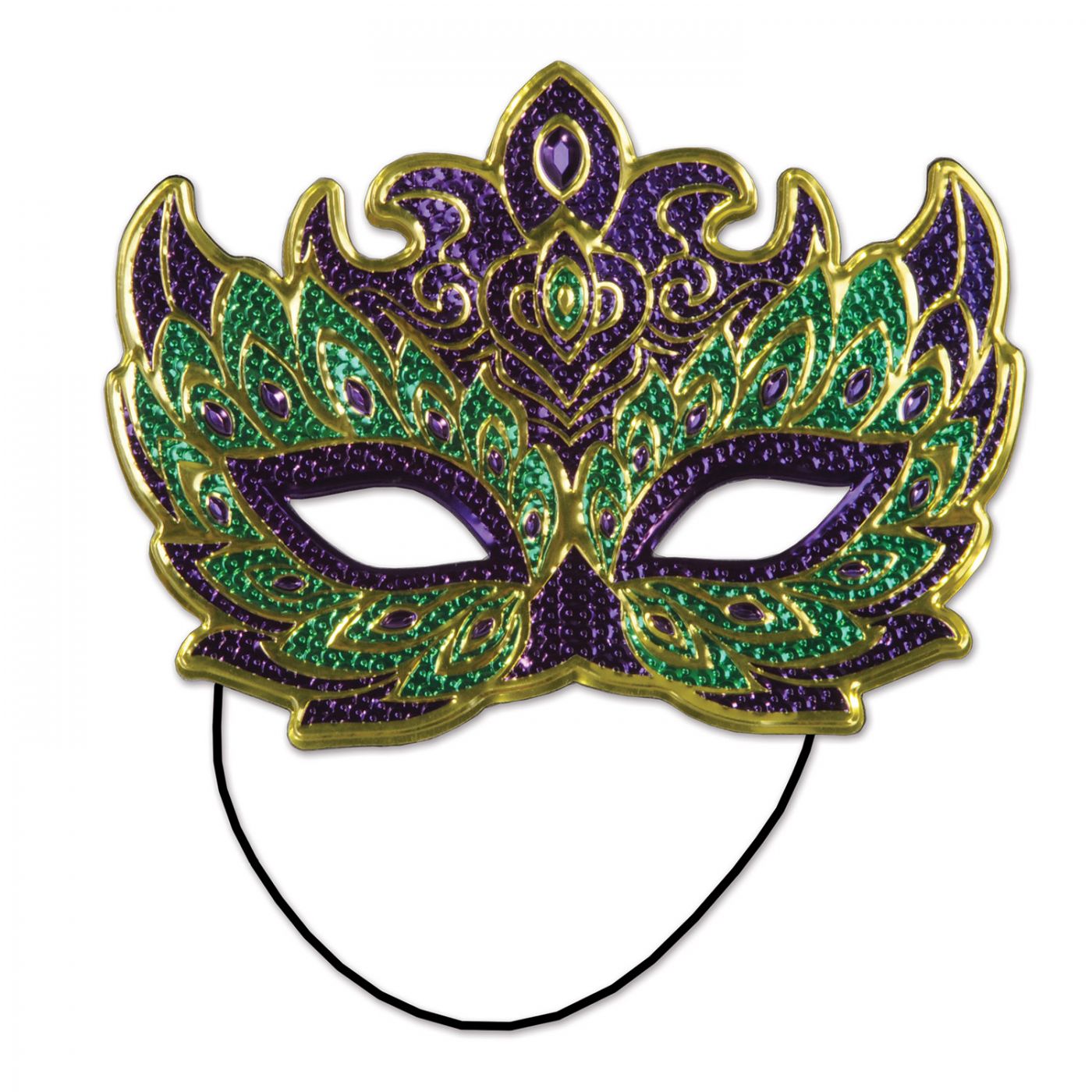 Mardi Gras Costume Mask (12) image