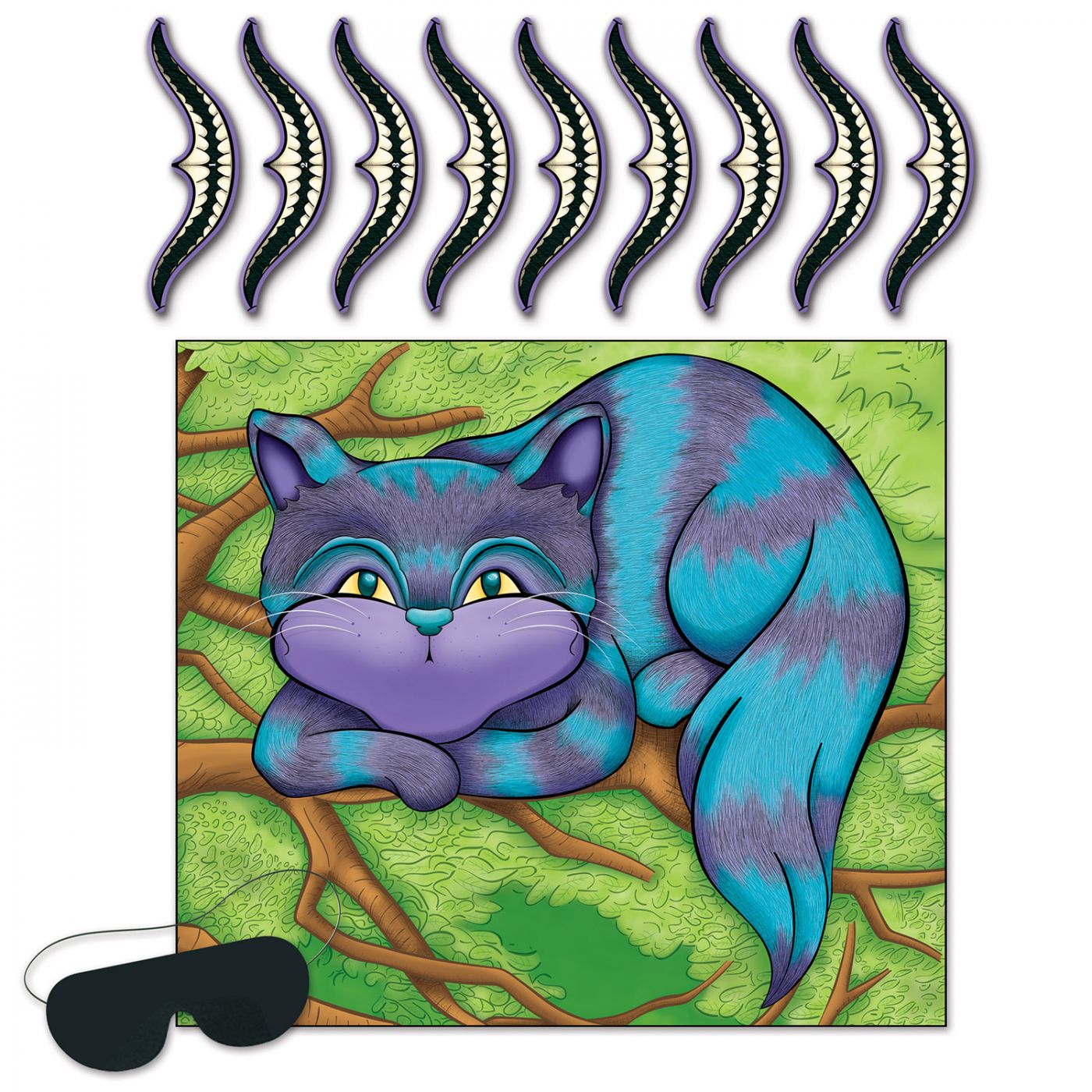 Pin The Smile On The Cheshire Cat Game (24) image