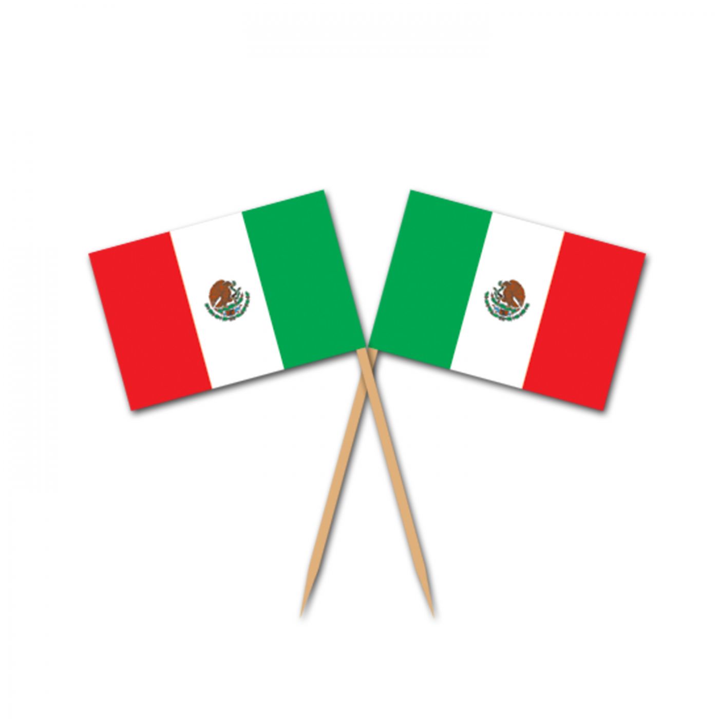 Mexican Flag Picks (12) image