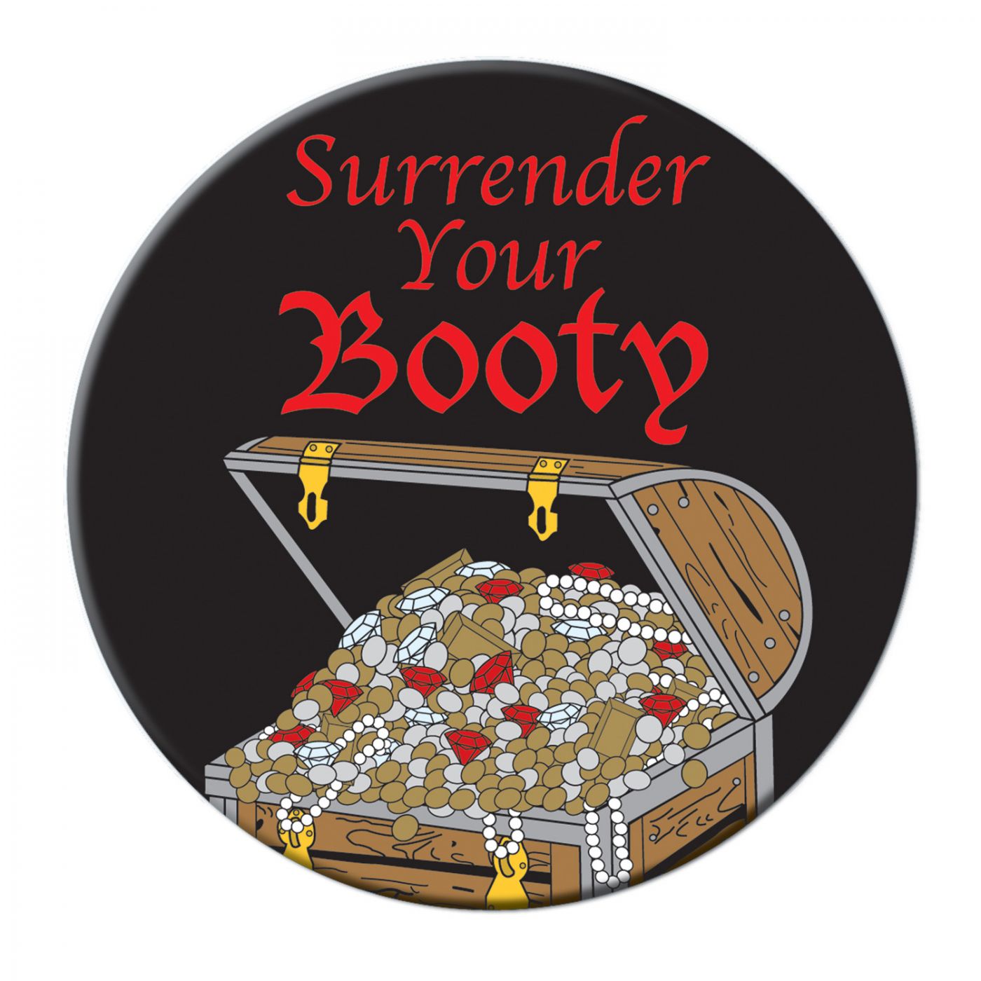 Surrender Your Booty Button (12) image