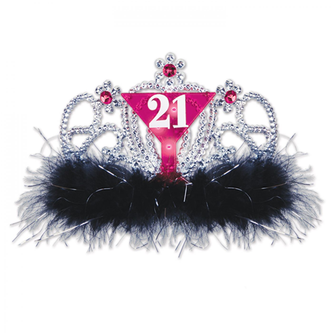 Plastic Light-Up  21  Tiara (6) image